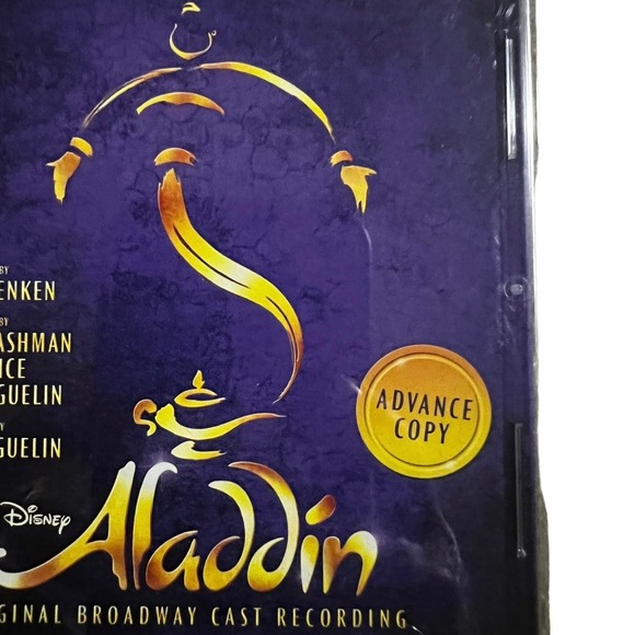 Disney Aladdin Original Broadway Cast Recording ADVANCE COPY Bonus Tracks - Picture 3 of 5